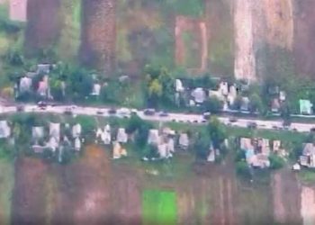 “ოკუპანტების კოლონა მოპარული სამოქალაქო მანქანებით ცდილობს ალყიდან თავის დაღწევას” – შავაძე