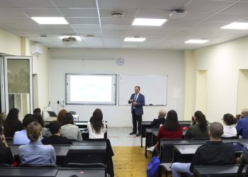 დავით ნარმანიამ ISET-ის სტუდენტებისთვის საჯარო ლექცია წაიკითხა