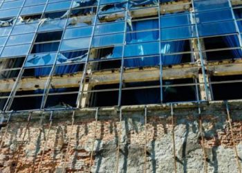 რუსებმა S-300 სარაკეტო დარტყმებით გაანადგურეს ხარკოვის ლოკომოტივის სპორტული კომპლექსი