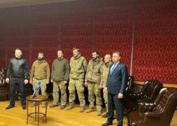 ტყვეობიდან გათავისუფლებულთა შორის აზოვსტალის დამცველებიც არიან