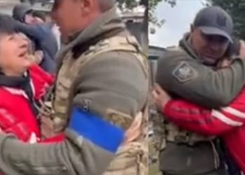 “ვიცოდი, რომ გამათავისუფლებდიო, ეუბნება დედა” – ვიდეო უკრაინიდან