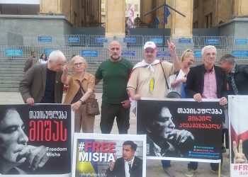 “თოვლში, წვიმაში, თაკარა სიცხეში, 209 -ე დღეა, პარლამენტთან იკრიბებიან” – კობა ხაბაზი