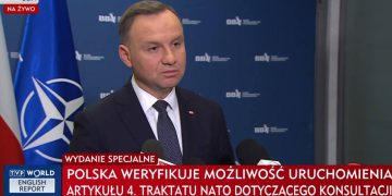 პოლონეთის პრეზიდენტის საგანგებო განცხადება