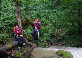 მაშველებმა მტირალას პარკში ადიდებული მდინარის გამო ჩარჩენილი 11 მოქალაქე გამოიყვანეს