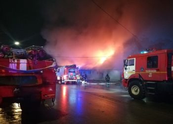 კაფეში გაჩენილ ხანძარს 13 ადამიანი ემსხვერპლა (რუსეთი)