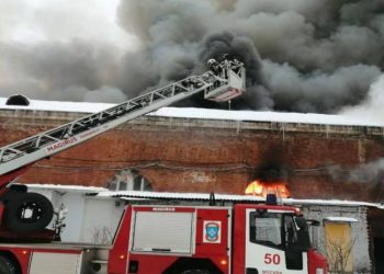 მოსკოვის ცენტრში, ხანძრის შედეგად 7 ადამიანია დაღუპული