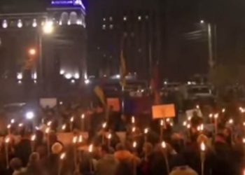 (ვიდეო) – “წყეული იყოს ბოროტების იმპერია” – აქციები ერევანში