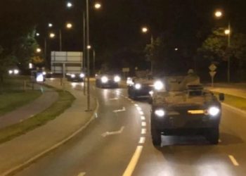 პოლონეთმა უკრაინის საზღვართან სამხედრო ტექნიკა გადაისროლა