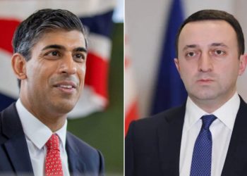 “მივესალმები უკრაინისადმი საქართველოს მხარდაჭერას” – ბრიტანეთის პრემიერი ღარიბაშვილს