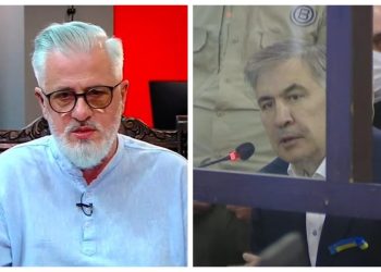 “სააკაშვილმა ამ კარებზე იმდენად აბრაგუნა, რომ ხელები გაუსისხლიანდა, ფეხები გაუსისხლიანდა… მაქვს ლოგიკური კითხვა…” – ხაჭაპურიძე