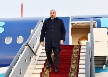 ილჰამ ალიევი სანკტ-პეტერბურგში ჩავიდა