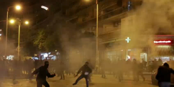 ათენსა და თესალონიკში გამართული საპროტესტო აქცია პოლიციასთან დაპირისპირებაში გადაიზარდა