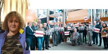 “ვიღაც არაფერმა კალატოზებმა და დიღმელებმა რომ მიშას ბანერზე კრუნჩხვები დაიმართეთ, ამ ხალხს შეხედეთ, ქაჯებო” – მეგი გოცირიძე