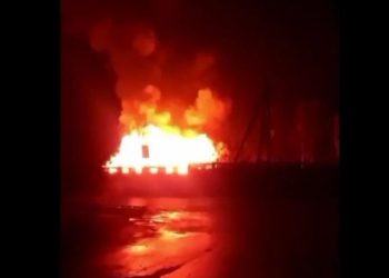 ხანძარი ყირიმში – რა მოხდა რუსი სამხედროების ყაზარმაში?