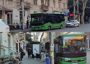 თბილისში ბოშები ავტობუსის მძღოლს თავს დაესხნენ