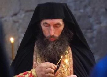 გელათის ტაძრის წინამძღვარი, სხეულის დამწვრობის გამო, კლინიკაშია მოთავსებული