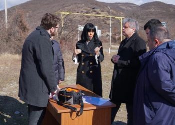 მოლდოვის ვიცე-პრემიერი სოფელ ოძისში, საოკუპაციო ხაზთან ჩავიდა