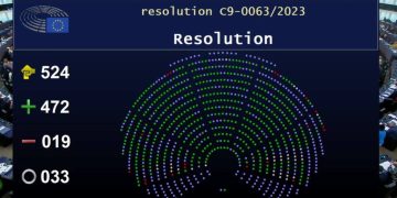 ევროპარლამენტმა სპეციალური ტრიბუნალის შექმნის რეზოლუცია მიიღო