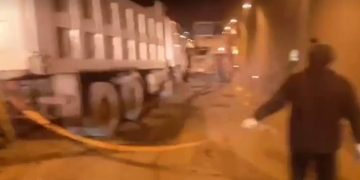 ვიდეო: ავარია რიკოთის გვირაბში – კადრები ადგილიდან