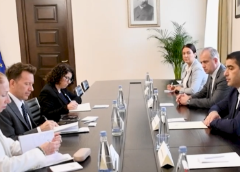 კელი დეგნანმა პარლამენტის შენობა უკომენტაროდ დატოვა