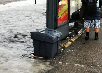 “Როცა ტალინში მოთოვს და გზები ყინულიანია ასეთ ყუთებს ნახავთ ყველა გაჩერებაზე” – ზაზა წერეთელი