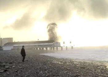 (ვიდეო)ძლიერი აფეთქება ბათუმში – სანაპიროზე პოლიციაა მობილიზებული