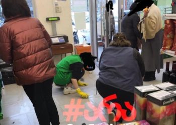 “ახალი ამბავი გაიგეთ? 750 ლარად შეგვიძლია ვიყოთ მოლარე-კონსულტანტი, მუშა, დაცვა, დამლაგებელი და ჩაკ ნორისი” – “არა მონობას”