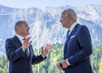 ოლაფ შოცლი, თეთრ სახლში, ბაიდენს 3 მარტს ესტუმრება