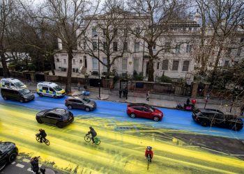 ლონდონი, რუსეთის საელჩოსთან – 23.02. 2023