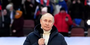 22 თებერვალს პუტინი ლუჟნიკის სტადიონზე კონცერტზე გამოვა – რუსული მედია