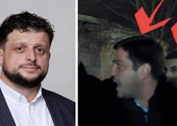 “ეს “პოლიციის” ხულიგანი”; “მტყუანის დედა მო@@ან” – ნარსია და მიქელაშვილი