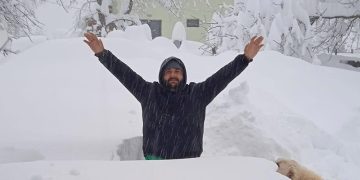 “2 მეტრი თოვლი რაჭაში და კიდევ თოვს” – ფოტო