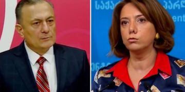 “აი ეს საკუთარ თავზე სასწაულად შეყვარებული არსება (ეტყობა სარკეში არ ჩუხედავს) იყო სწორედ ის ვინ შეუძღვა ოპოზიციას პარლამენტში შარლ მიშელის დროშით“ – ნათელაშვილი სამადაშვილზე