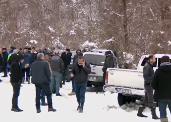 ცაგერში ზვავის გამო კლდის მასის ქვეშ მოყოლილი ადგილობრივის ამოსაყვანად სამაშველო ოპერაცია მიმდინარეობს