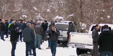 ცაგერში ზვავის გამო კლდის მასის ქვეშ მოყოლილი ადგილობრივის ამოსაყვანად სამაშველო ოპერაცია მიმდინარეობს