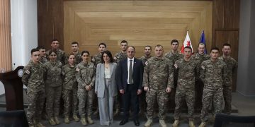 დავით ნარმანიამ დავით აღმაშენებლის სახელობის საქართველოს ეროვნული თავდაცვის აკადემიის იუნკერებისთვის ლექცია წაიკითხა