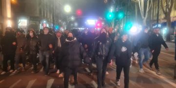 ახალგაზრდების კიდევ ერთი დაბრუნება რუსთაველზე და კიდევ ერთი დარბევა