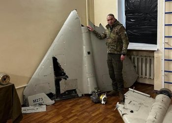 “ეს არის ირანული უპილოტო საფრენი აპარატი შახიდი, ჩინური ტრაქტორის ძრავით” – ნადიმ ხმალაძე