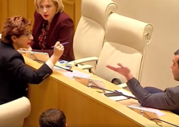 “შენ ენა გააჩერე…წესიერად ილაპარაკე“ – სიტყვიერი დაპირისპირება პარლამენტში