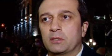 ლევან იოსელიანი აქციაზე მივიდა.