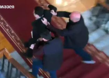 “დროას” ერთ-ერთი ლიდერი პარლამენტიდან ძალის გამოყენებით გაიყვანეს