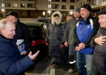 “ტყუილია, შოუა” – შეძახილი პუტინის ვიდეოს ჩაწერისას