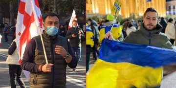 აქციაზე ენმ-ის წევრი გიორგი პატარაია და აქტივისტი ნიკა კვიტატიანიც დააკავეს