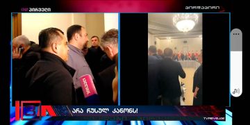 (ვიდეო) – “სუსიდან ხართ?” – ვინ იცავს დღეს პარლამენტს დეპუტატებისა და ჟურნალისტებისგან?