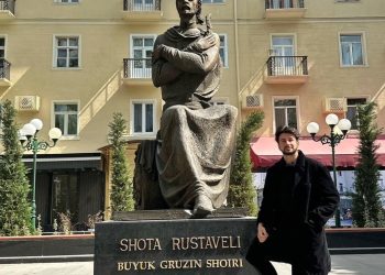 ,,იცოდით, რომ შუაგულ ტაშკენტში დგას შოთა რუსთაველის ძეგლი?” – გურამ შეროზია
