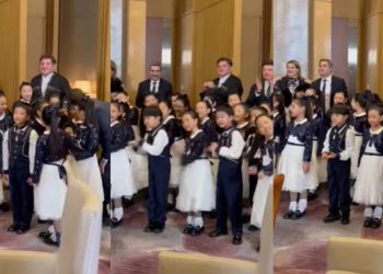 ჩინელი ბავშვები ქართულად ამღერდნენ – ვიდეო