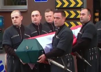 უკრაინაში დაღუპული მიხეილ მაზანაშვილი საქართველოში ჩამოასვენეს