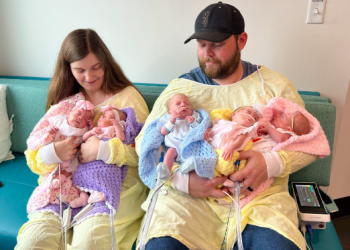 აშშ-ში ქალს 5 ტყუპი შეეძინა