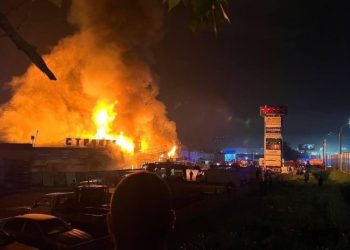 “თავდაცვის სამინისტროში ხანძარი არ გამოვლინდა” | TASS-მა თავისი ინფორმაცია გავრცელებიდან 40 წუთში უარყო