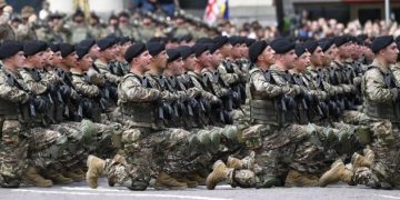 26 მაისისადმი მიძღვნილ ღონისძიებაზე, წვევამდელებმა სამხედრო ფიცი დადეს